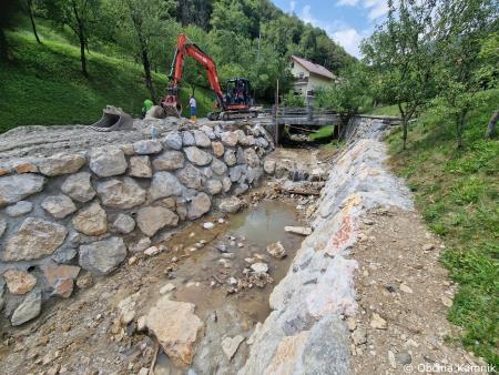 Sanacijska obnova vodotokov in hudournikov po poplavah (22)